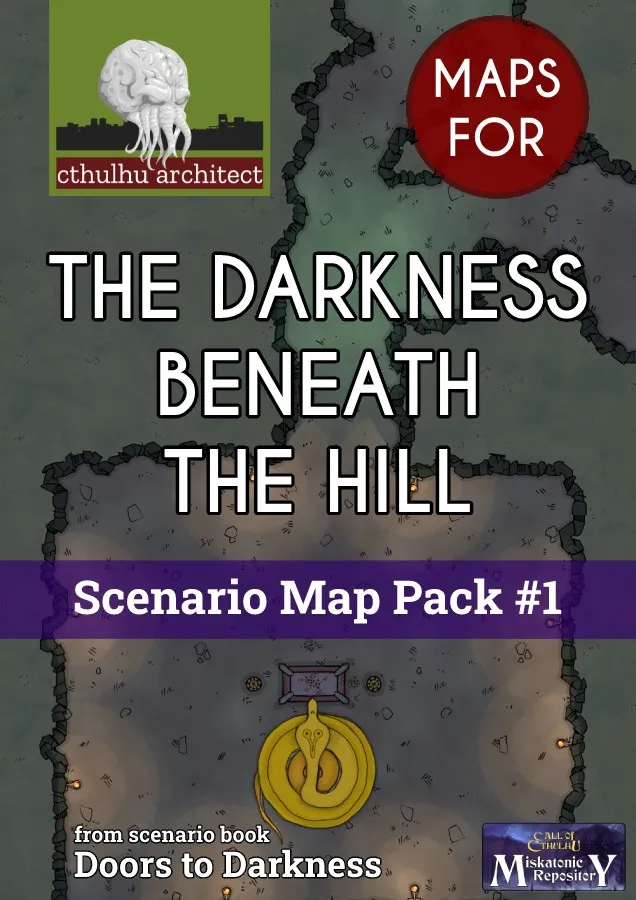 Scenario Map Pack #1 - Darkness Beneath the Hill