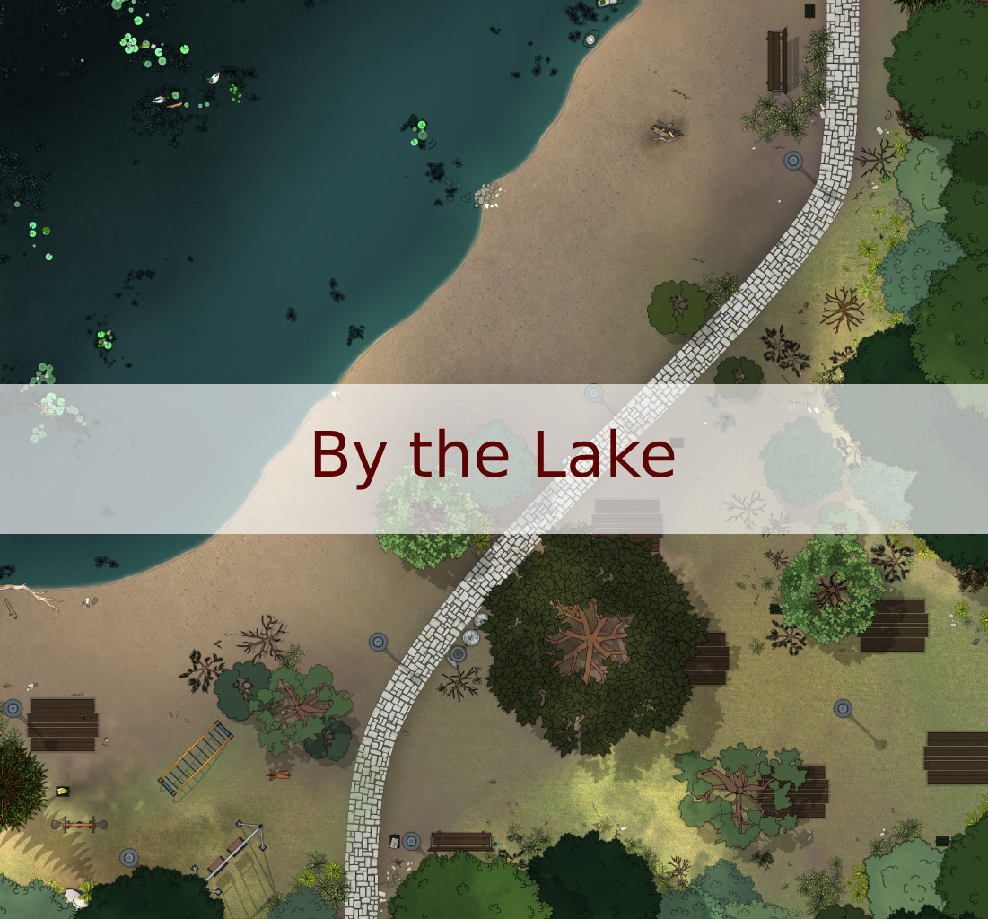 Cover for By the Lake