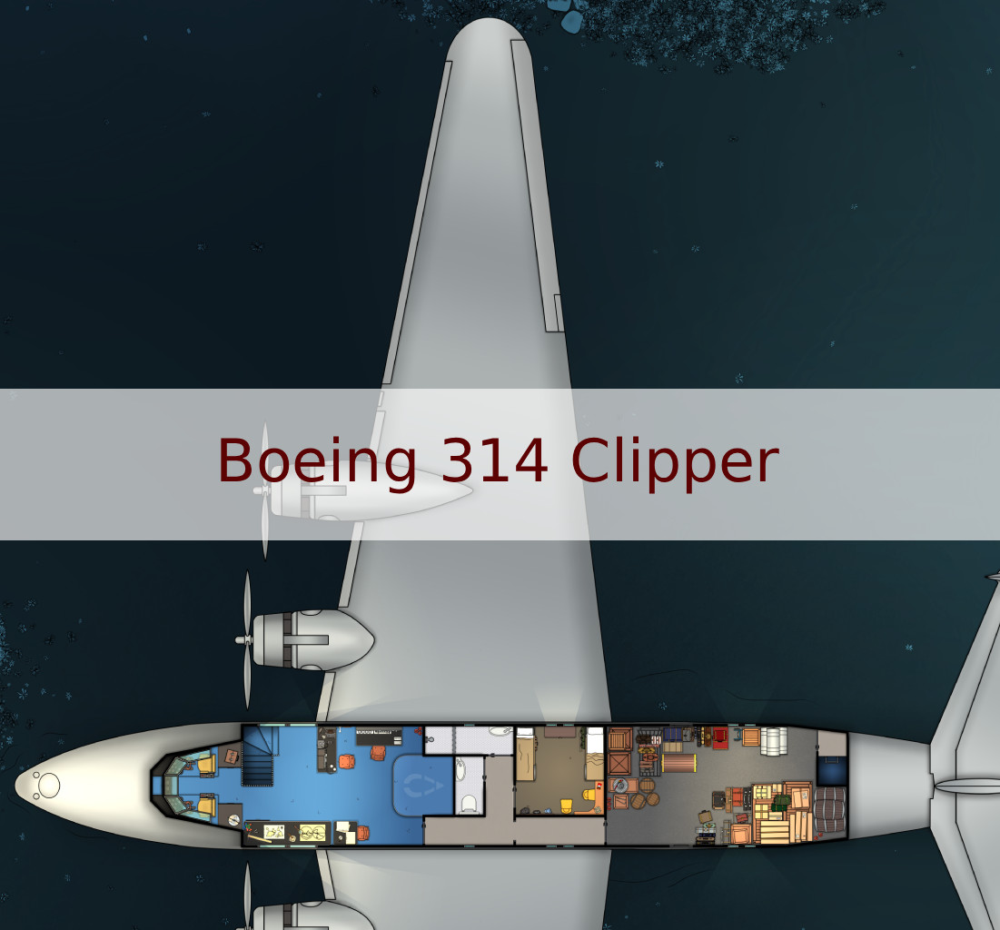Cover for Boeing 314 - Clipper