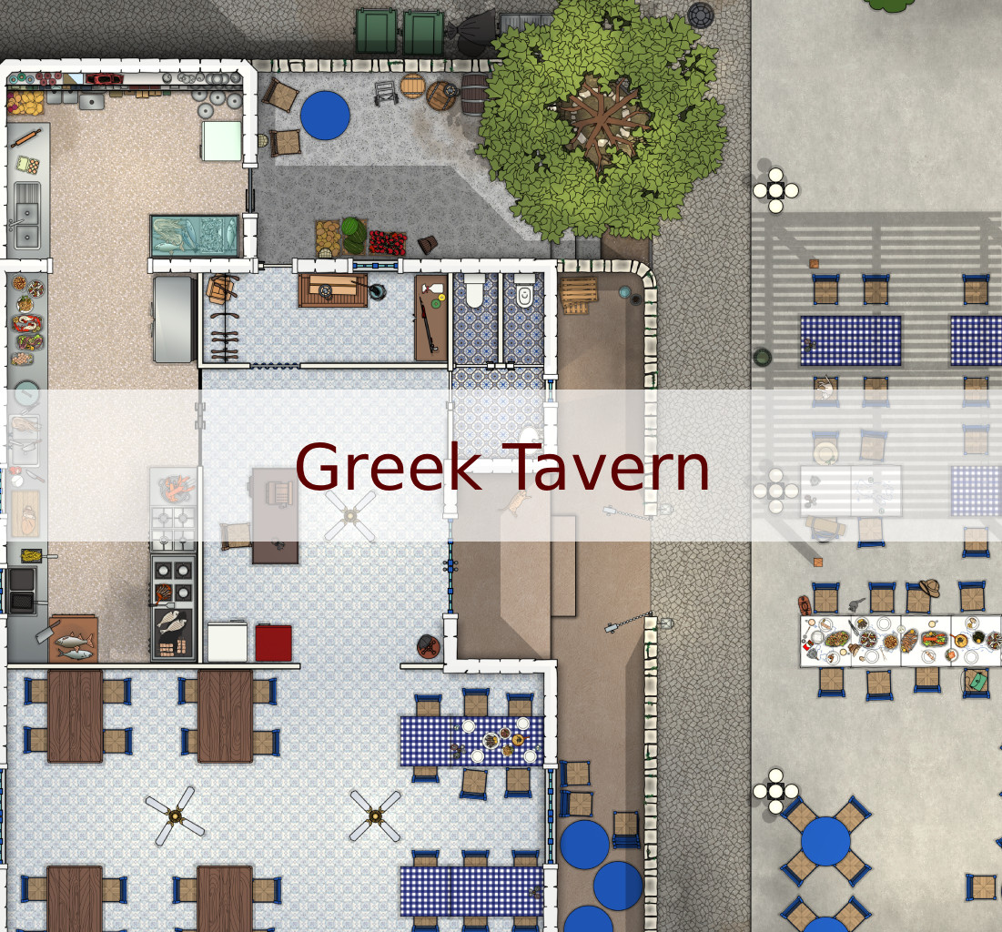 Cover for Greek Tavern
