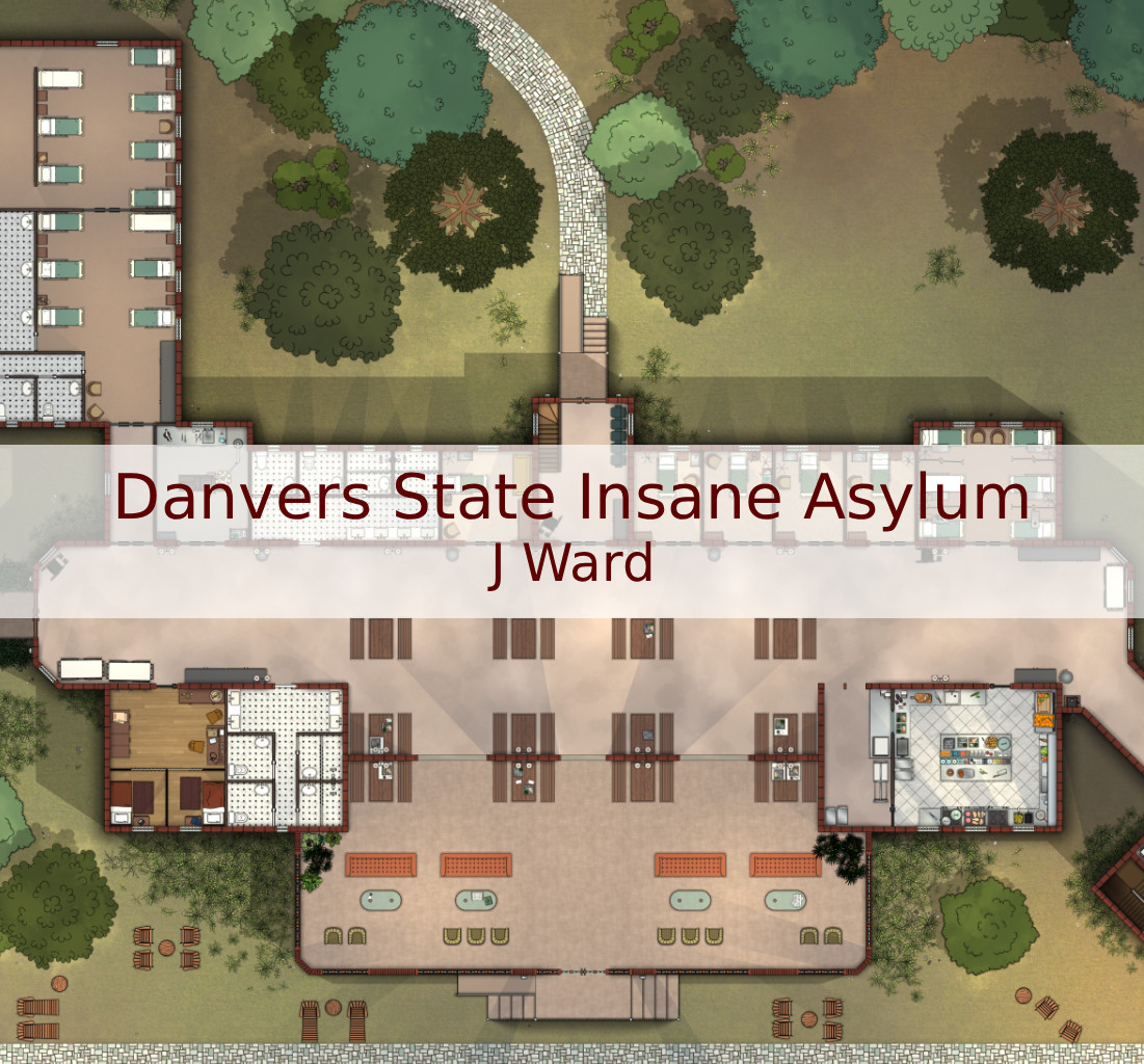 Cover for Danvers State Insane Asylum - J Ward
