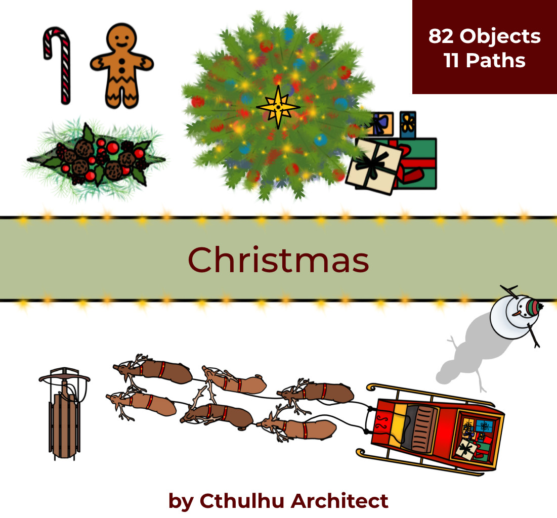 Cover for Christmas Asset Pack