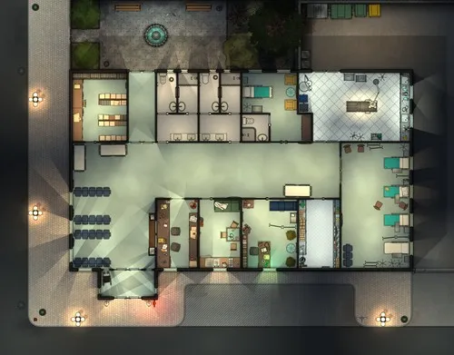 Gilman Clinic - Night