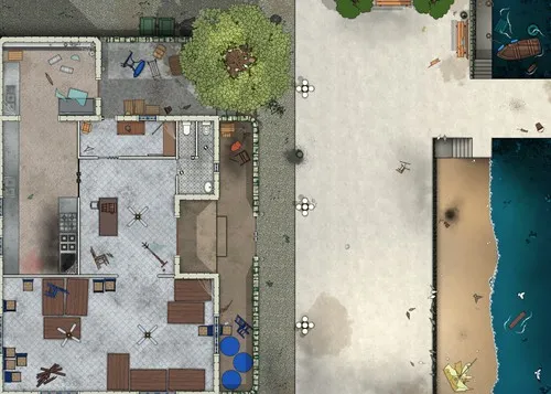 Greek Tavern - Abandoned - Day