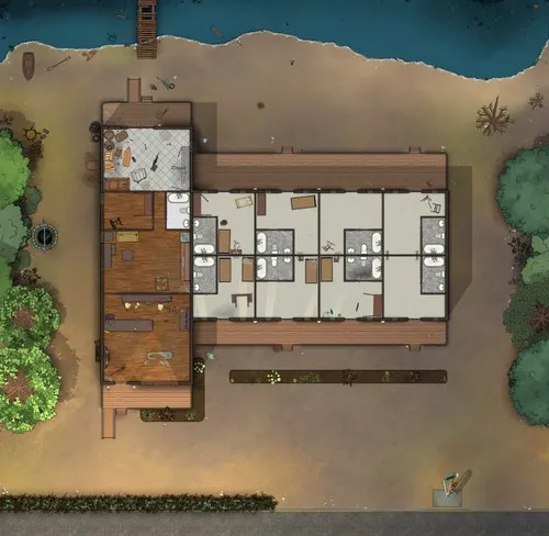 Lake Motel - Abandoned - Day