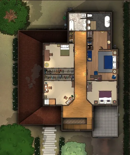 Livingston Residence - First Floor - Day