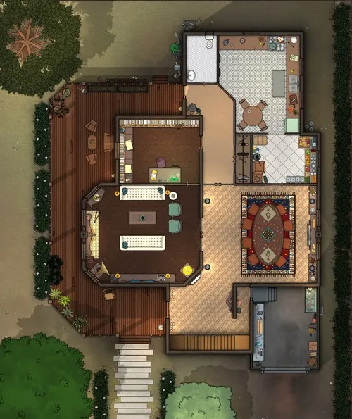 Livingston Residence - Ground Floor - Day