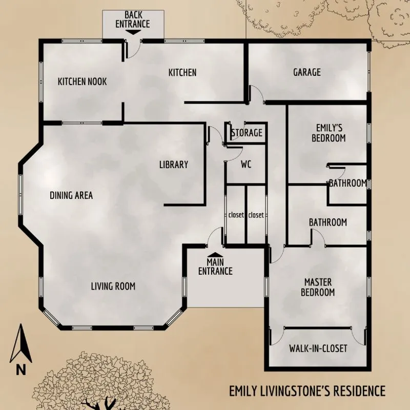 Livingstone Residence - Floor Plan