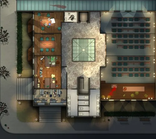 Maple Harbor Public Library - First Floor - Splatter Night