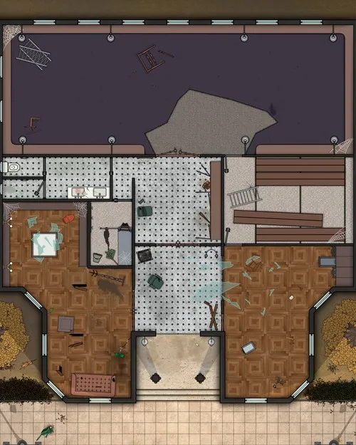 Roxbury Library - Abandoned - Day